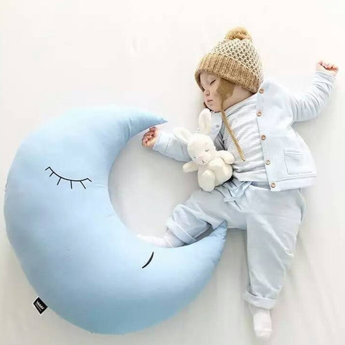 Moon Shape Baby Pillow Plush