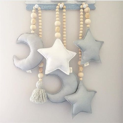 Baby Decoration Pillow Moon Stars