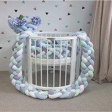 Load image into Gallery viewer, Long Baby Handmade Pillow Decor Baby Bed